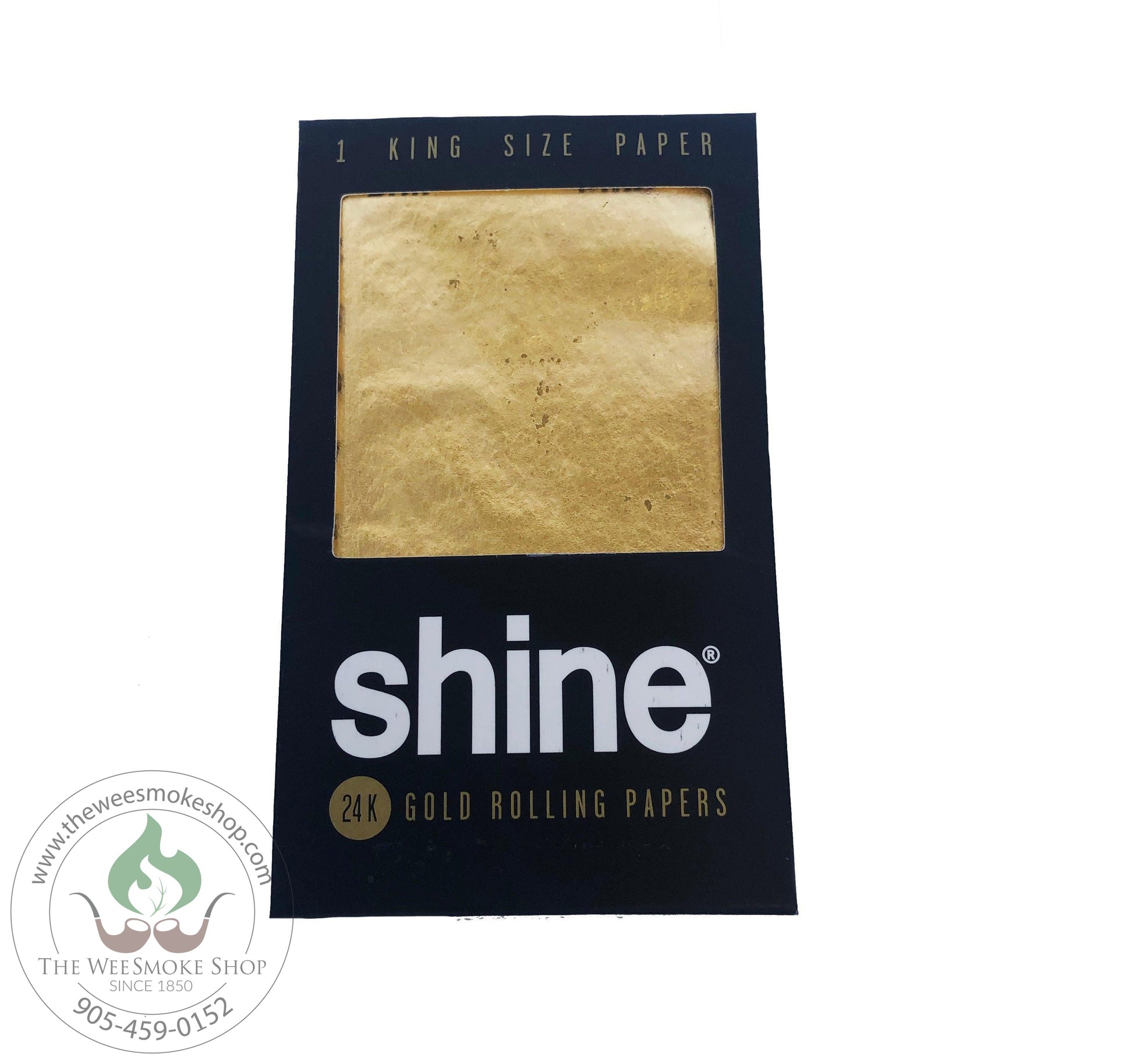 Shine (1) 24K Gold King Sized Paper - papers - the wee smoke shop