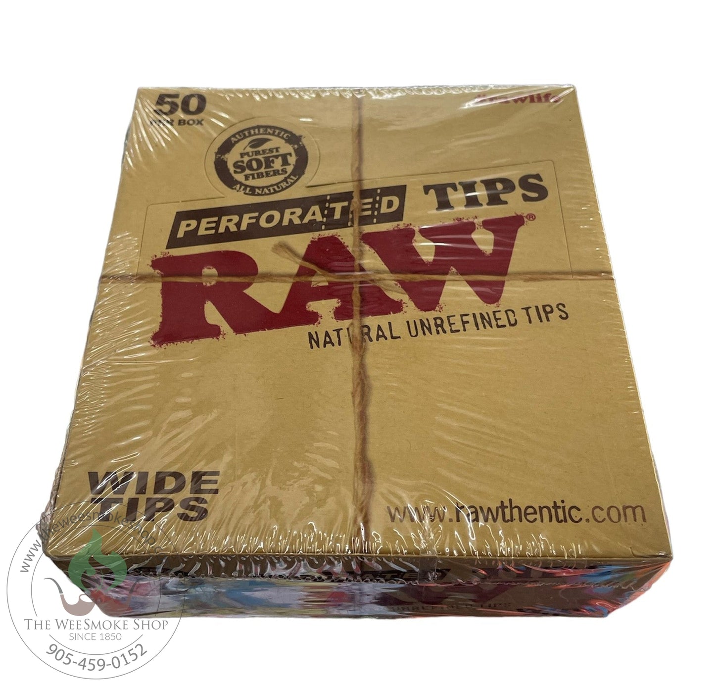 Box of Raw Wide Tips