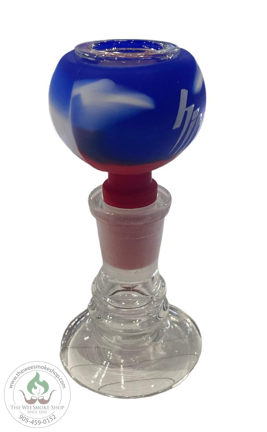 Hit  (14mm) Silicone Bowl-Blue-The Wee Smoke Shop