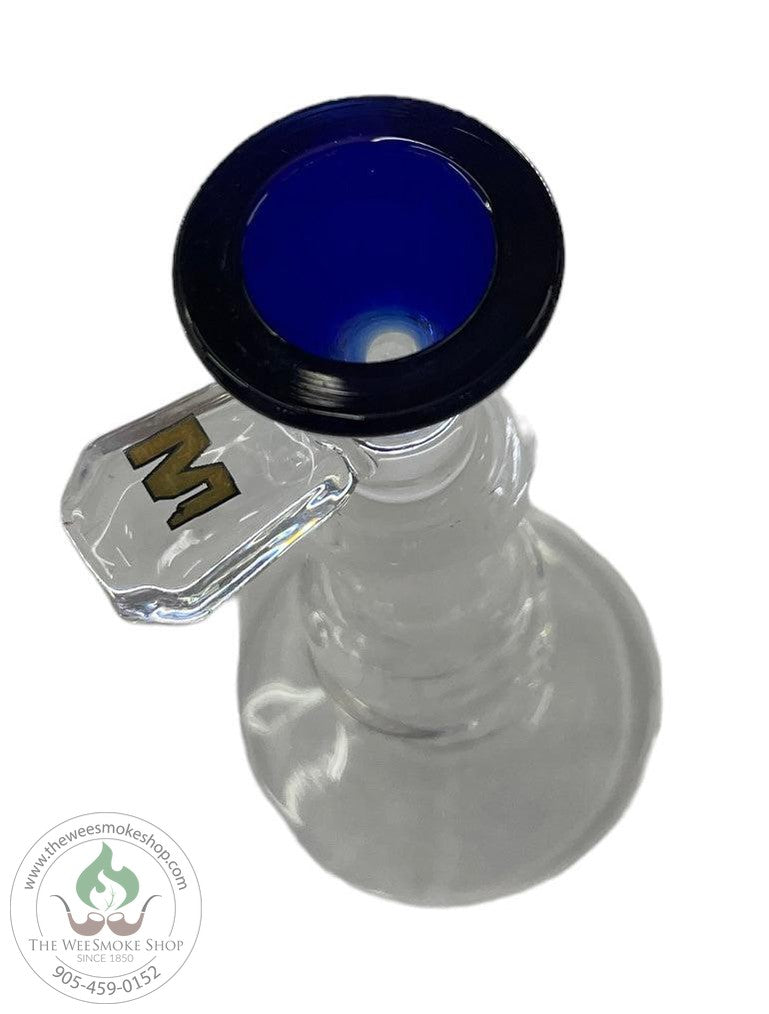 Blue Marley Thick Glass Bowl - Wee Smoke Shop
