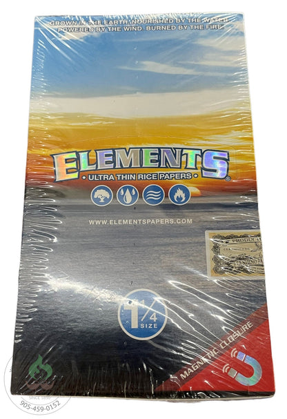 Box of 1 1/4 Elements Papers-The Wee Smoke Shop