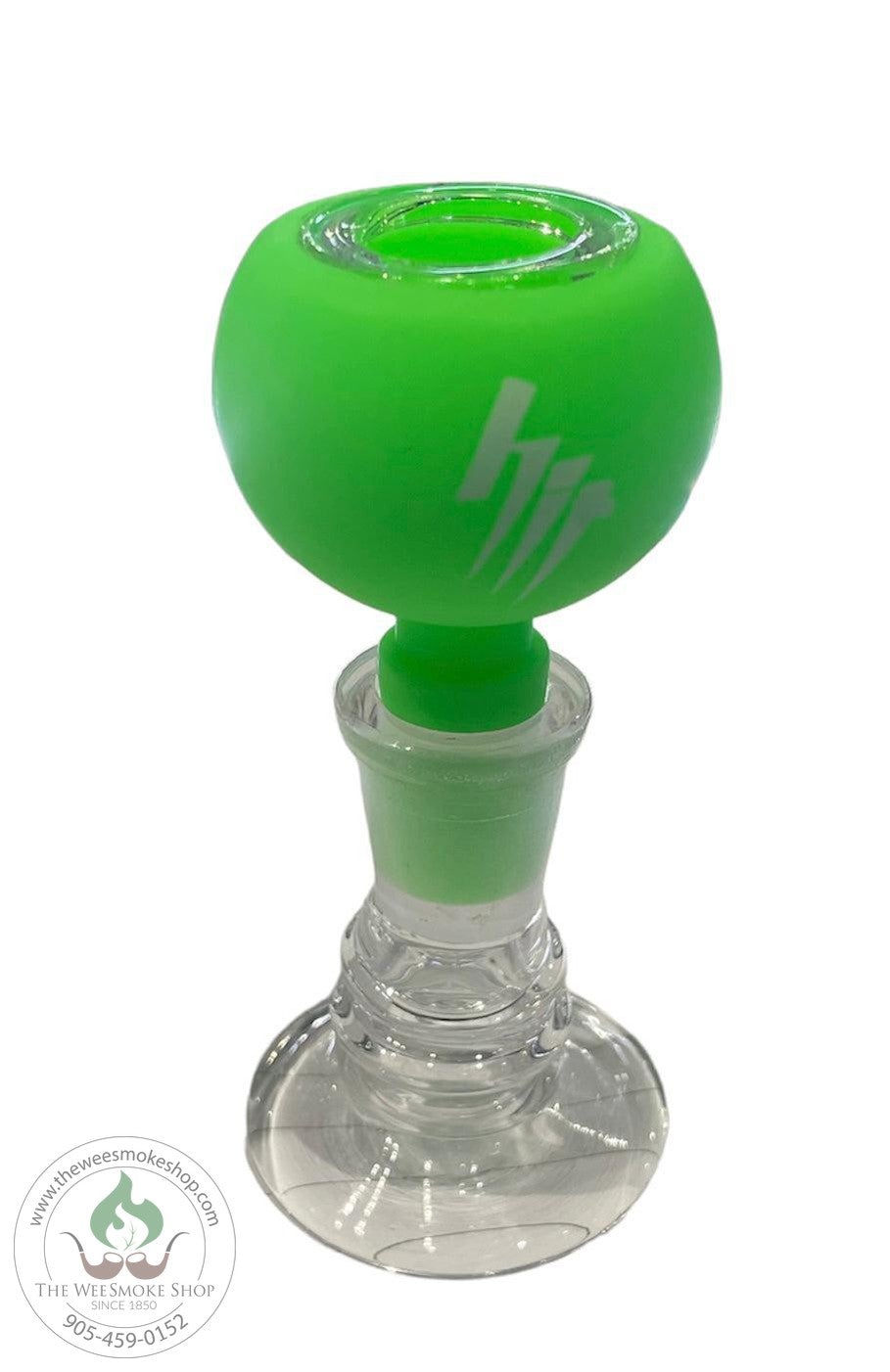 Hit  (14mm) Silicone Bowl-Green-The Wee Smoke Shop