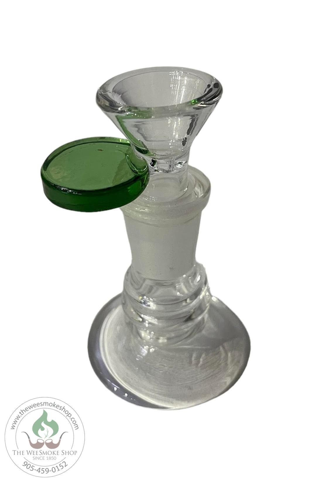 14mm Glass Bowl-Green-Bowls-The Wee Smoke Shop