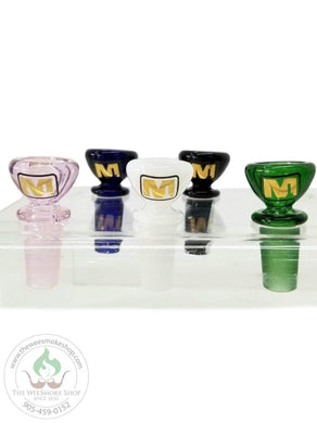 Marley Glass D Bowl (14mm)-Bowls-The Wee Smoke Shop