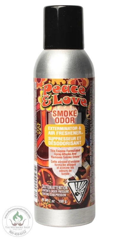 Peace & Love Smoke Odor Exterminator Spray-smoke eliminator-The Wee Smoke Shop