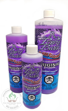 Purple Power Original Solution-bong wash-The Wee Smoke Shop