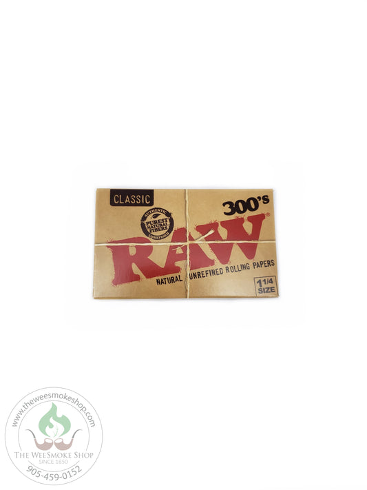 RAW Classic 1 1/4 size Rolling Papers (300 pack)he Wee Smoke Shop