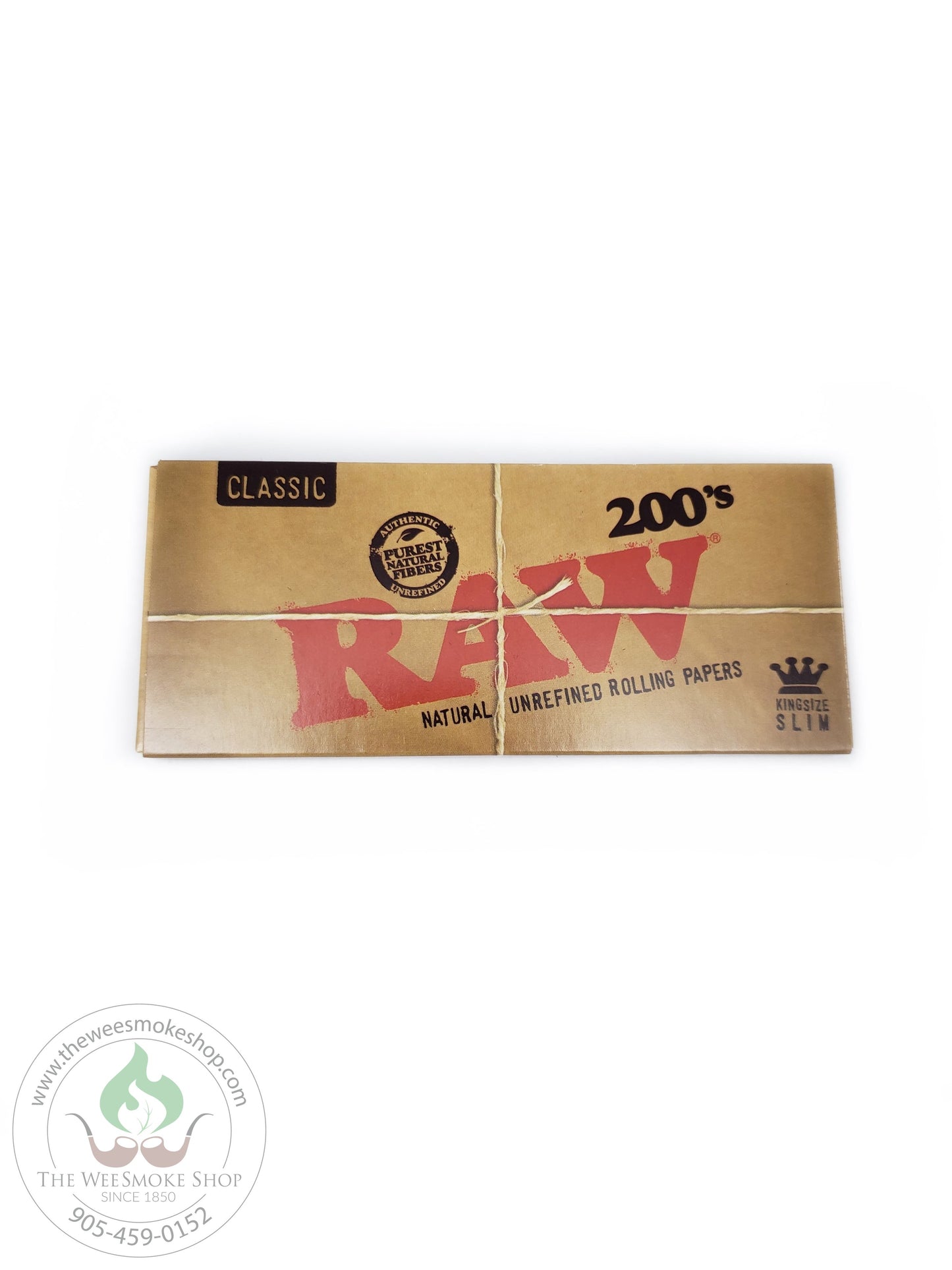 RAW Classic King Size Rolling Papers (200 pack)-rolling papers-The Wee Smoke Shop