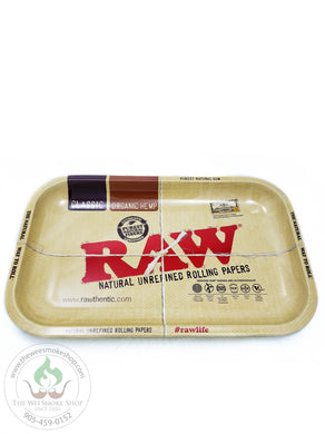 RAW Classic Rolling Tray-rolling tray-The Wee Smoke Shop