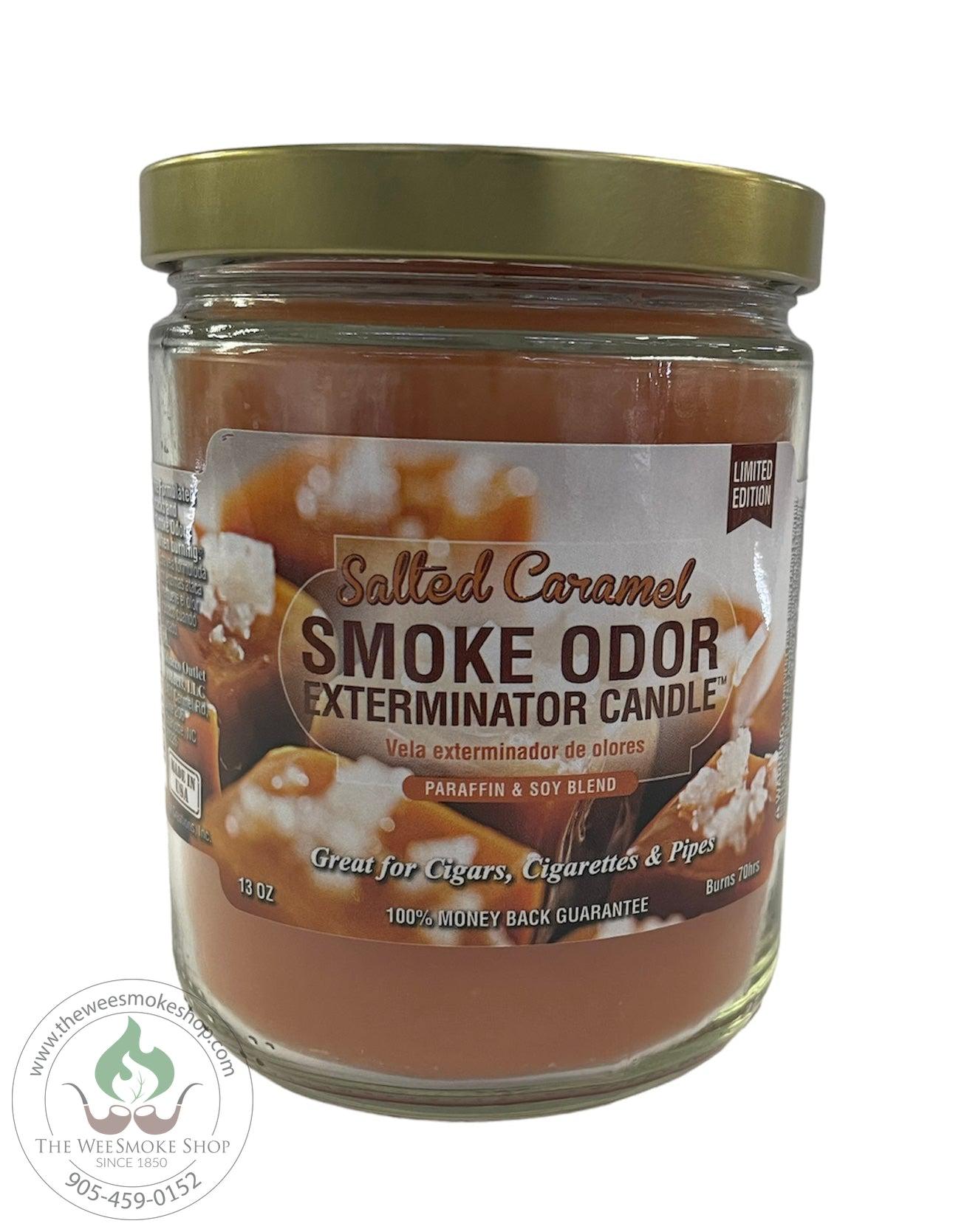 Salted Caramel Smoke Odor Exterminator Candle - Wee Smoke Shop