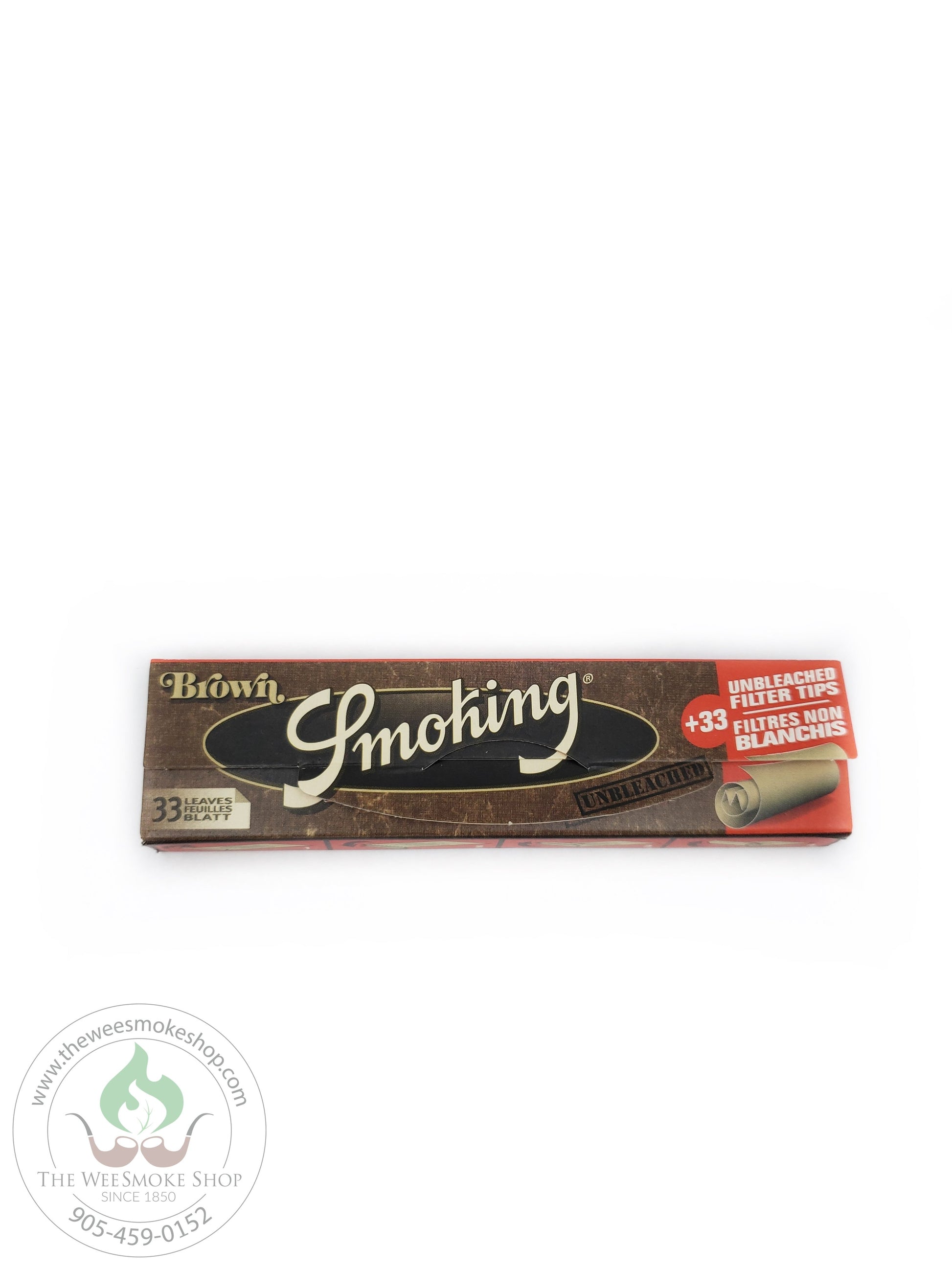 Smoking Brown Rolling Papers & Tips-rolling papers-The Wee Smoke Shop
