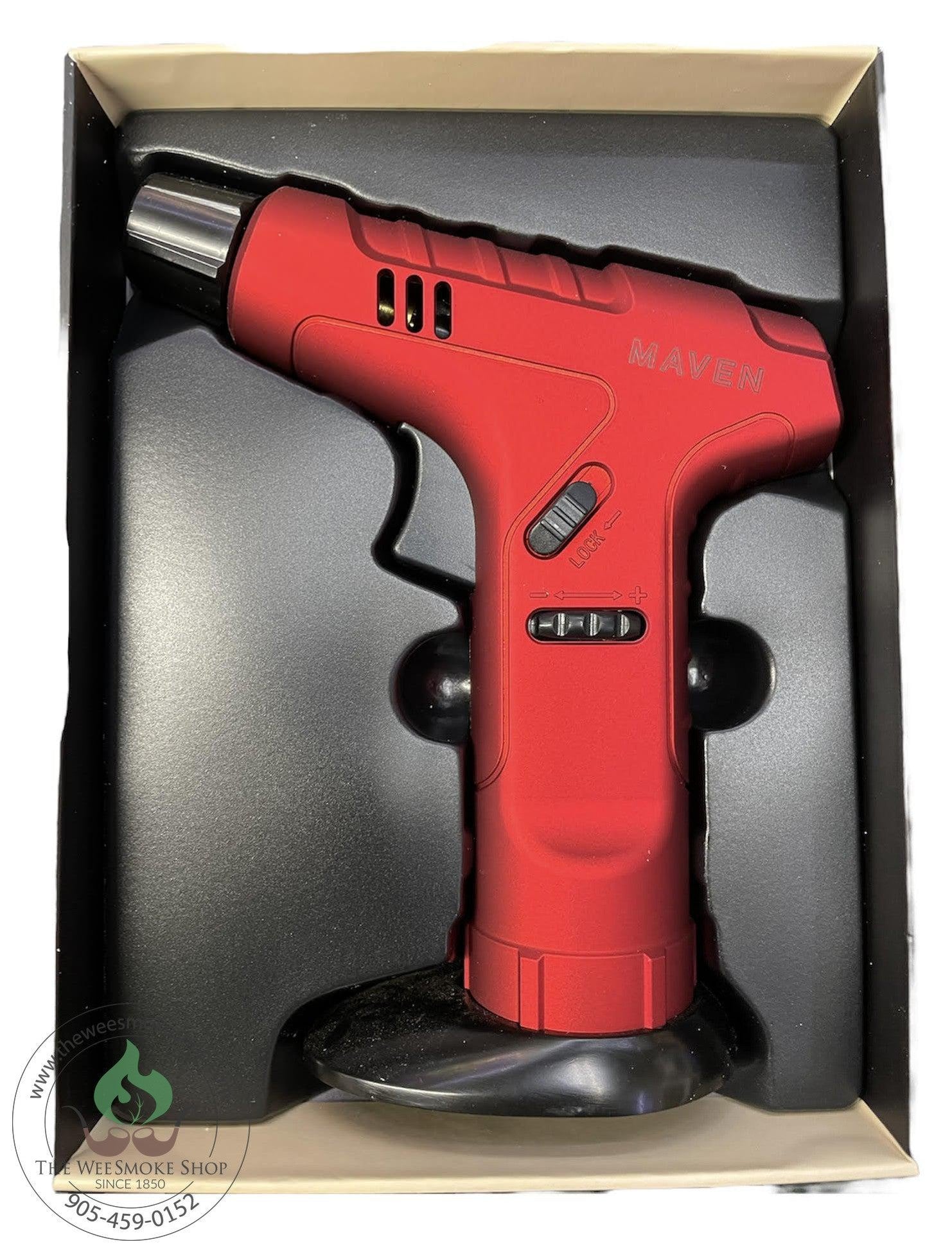 Red Maven Strength Single Windproof Jet Flame - Torch Lighter - Wee Smoke Shop