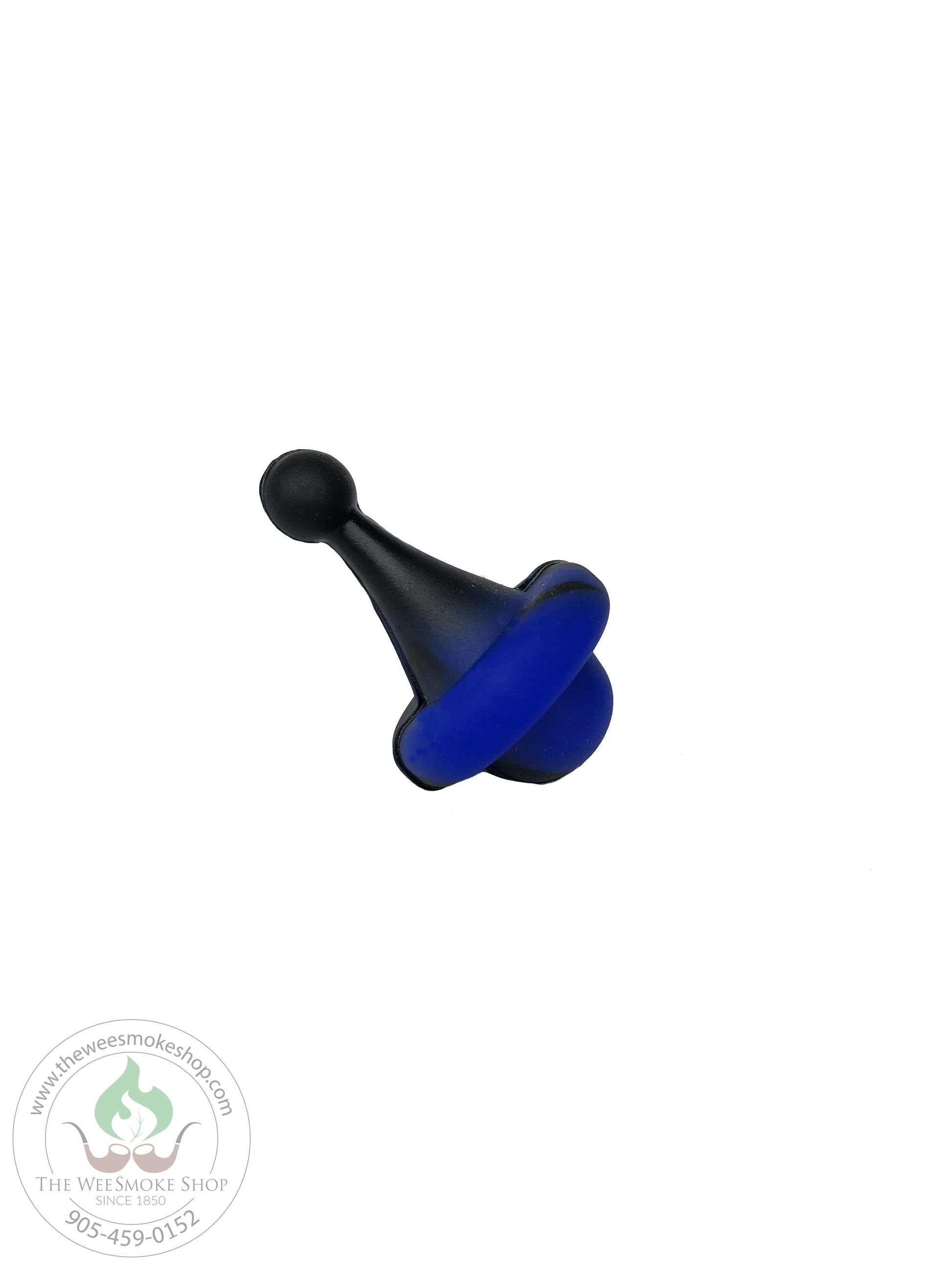 UFO Black and Blue Silicone Carb Cap - Wee Smoke Shop
